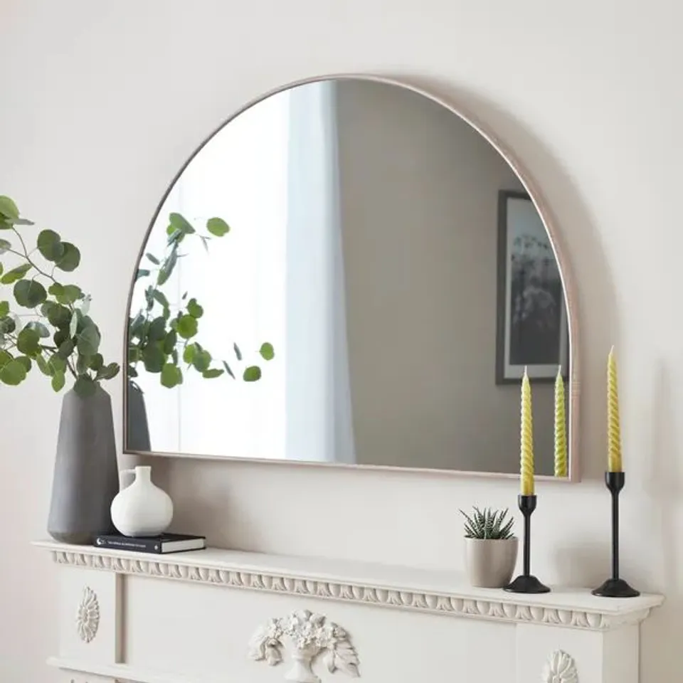 BOXED OSLO ARCHED WALL MIRROR
