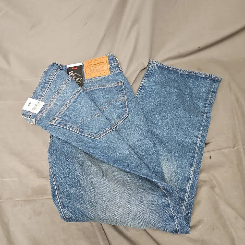 LEVI'S 527 SLIM BOOTCUT JEANS IN BLUE SIZE W34 L32