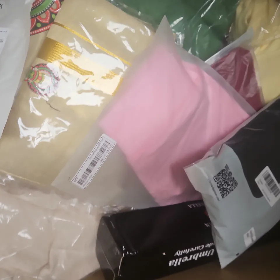 APPROXIMATELY 20 ASSORTED CLOTHING AND FASHION PRODUCTS IN VARIOUS STYLES AND SIZES - COLLECTION ONLY