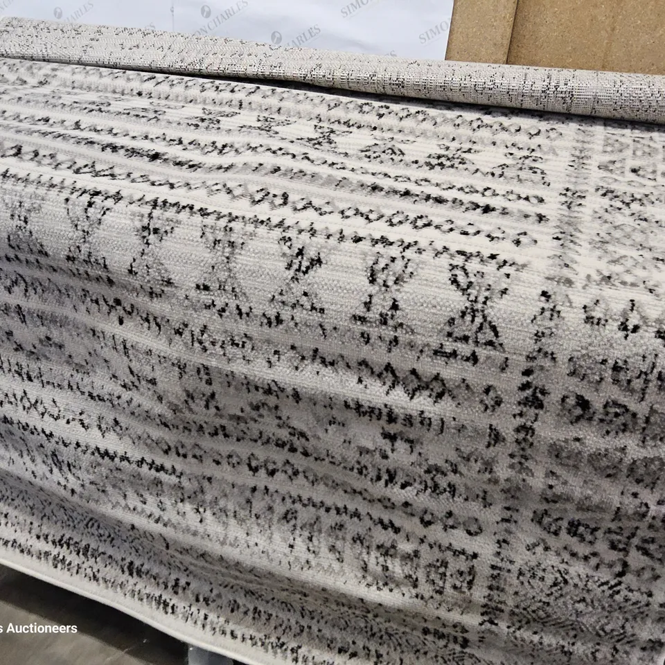 ADONIAH MACHINE WOVEN PINK RUG 90 × 150