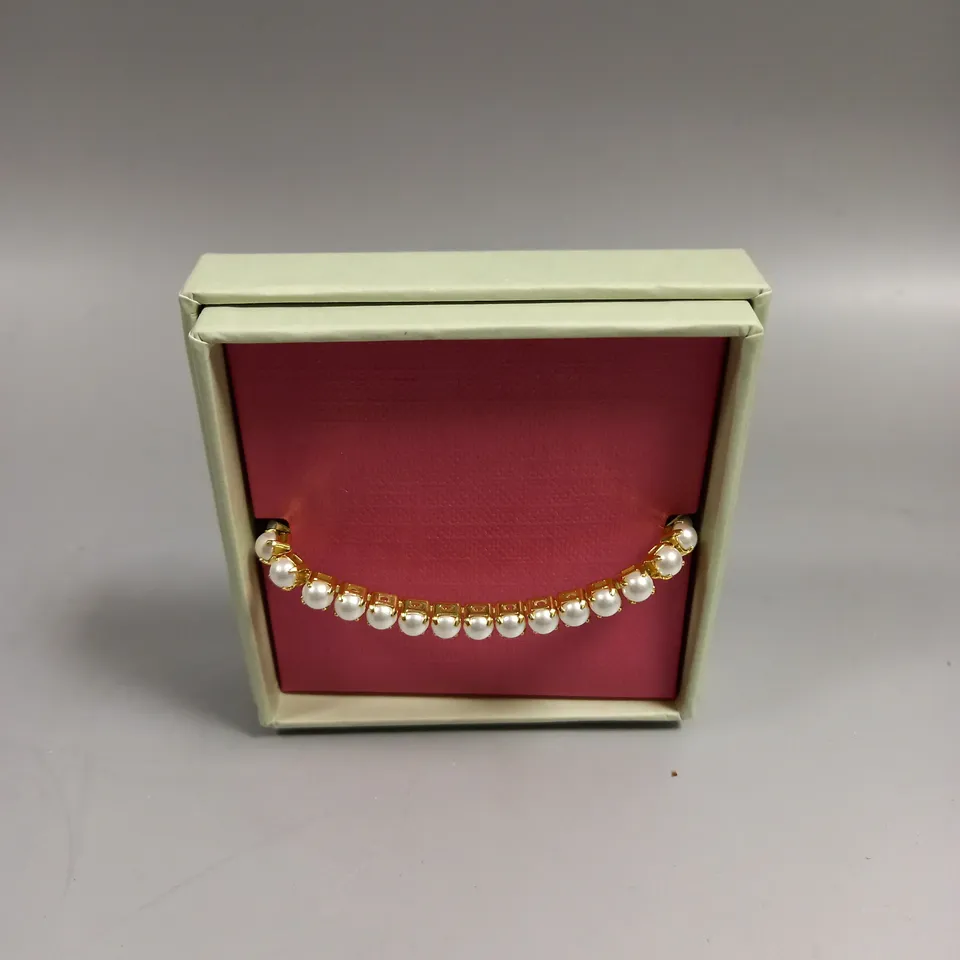 TED BAKER PERRMEL PEARL TENNIS BRACELET 