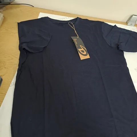 DUCK AND COVER BLUE T-SHIRT SIZE XL 