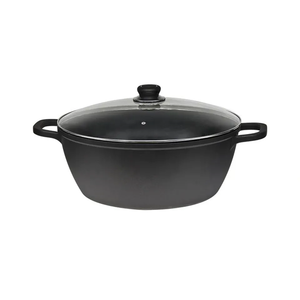 BOXED NEA STOCK POT WITH LID / SIZE: 44cm