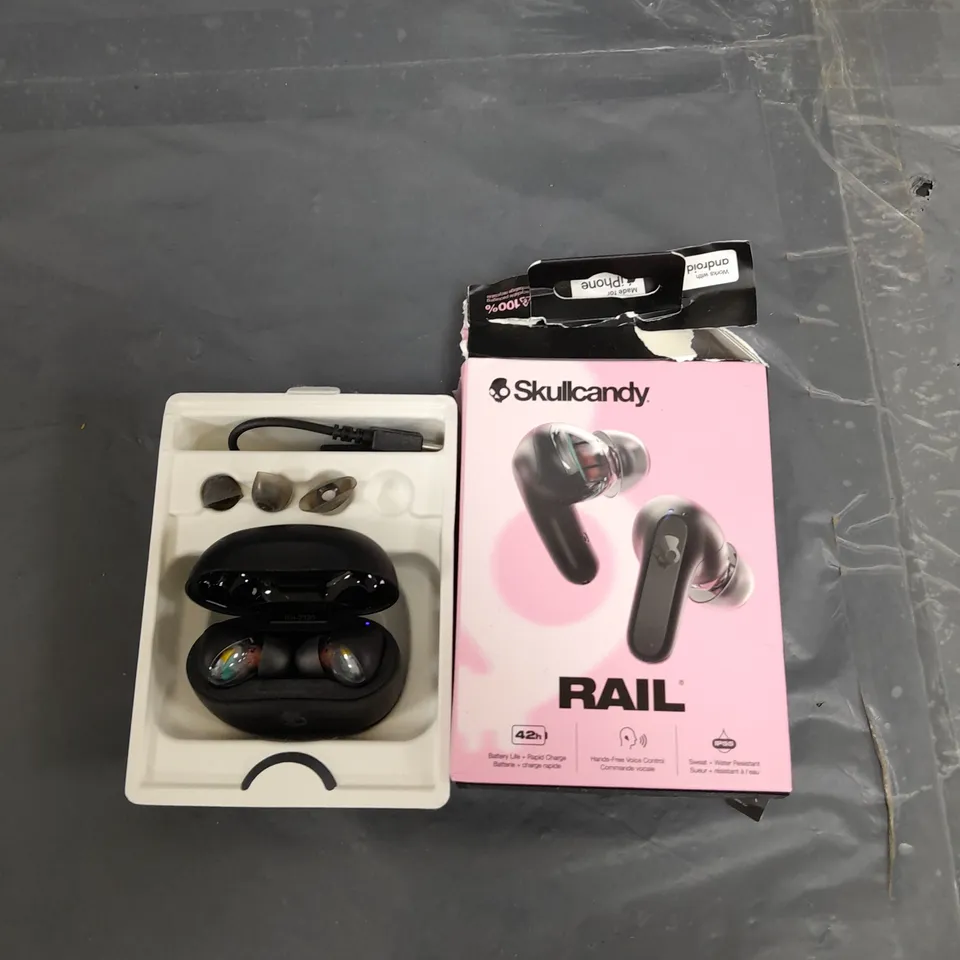 SKULLCANDY RAIL TRUE WIRELESS EARBUDS RRP £69.99