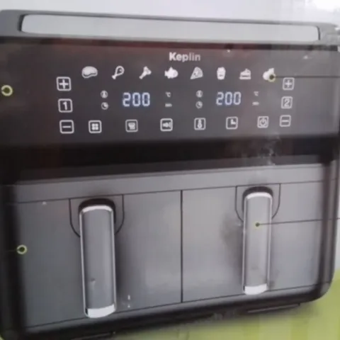 BOXED KEPLIN 9 LITRE DUAL DRAWER AIRFRYER