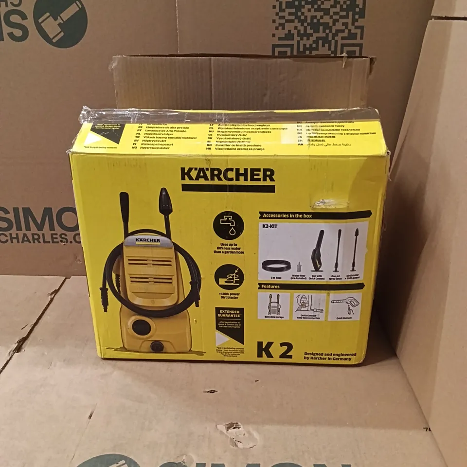 BOXED KARCHER K 2 CLASSIC PRESSURE WASHER 16735720