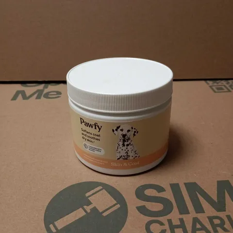 PAWFY SKIN AND COAT SUPPLMENTS FOR DOGS, 60 SOFT CHEWS