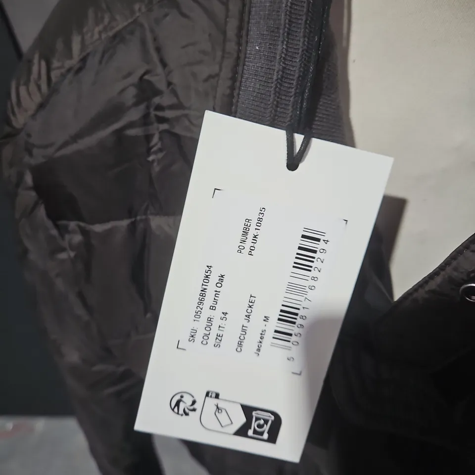 BELSTAFF BURNT OAK QUILTED JACKET – MEN'S, SIZE M