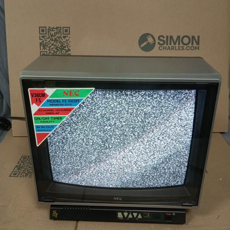 NEC COLOUR TELEVISION PAL SYSTEM 