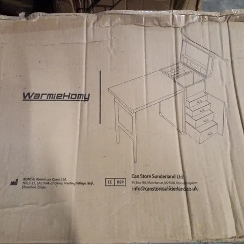 BOXED WARMIEHOMY MAKEUP CASE - BLACK