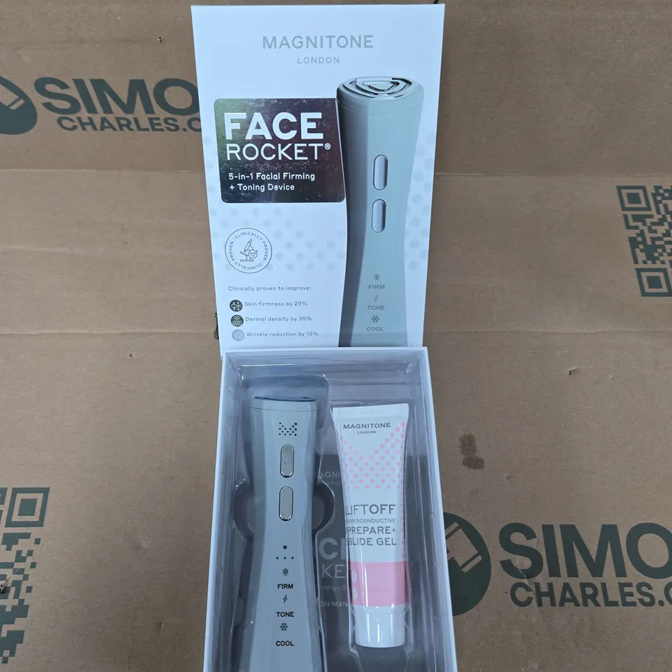 MAGNITONE LONDON FACE ROCKET 5-IN-1 FACIAL FIRMING & TONING DEVICE