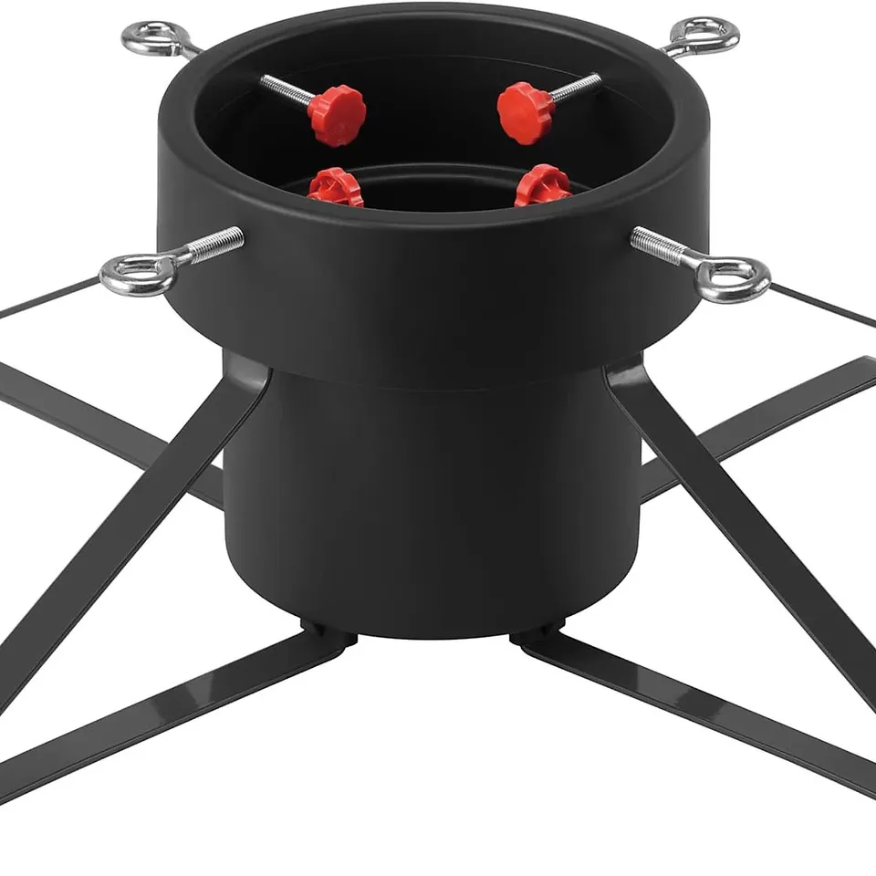 BOXED NEO BLACK CHRISTMAS TREE STAND (1 BOX)