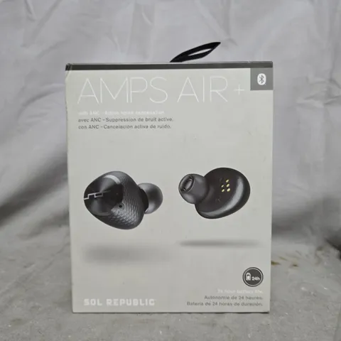 SOL REPUBLIC AMPS AIR+ WIRELESS EARBUDS – BOXED