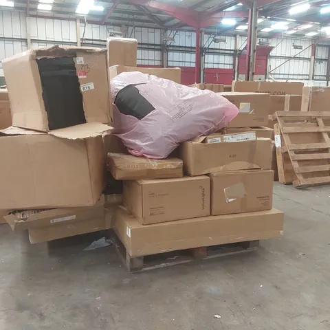 PALLET CONTAINING A LARGE QUANTITY OF ASSORTED FURNITURE PARTS