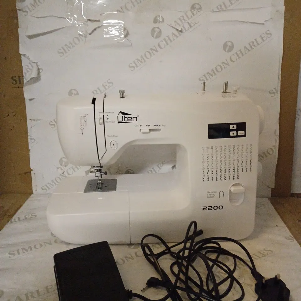UTEN COMPUTERISED DIGITAL SEWING MACHINE EMBROIDERY QUILTING FUNCTION MACHINE