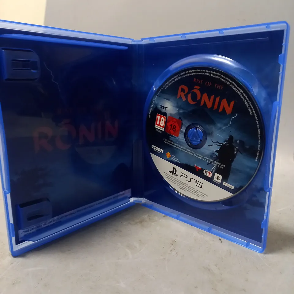 PLAY STATION 5 RISE OF THE RONIN