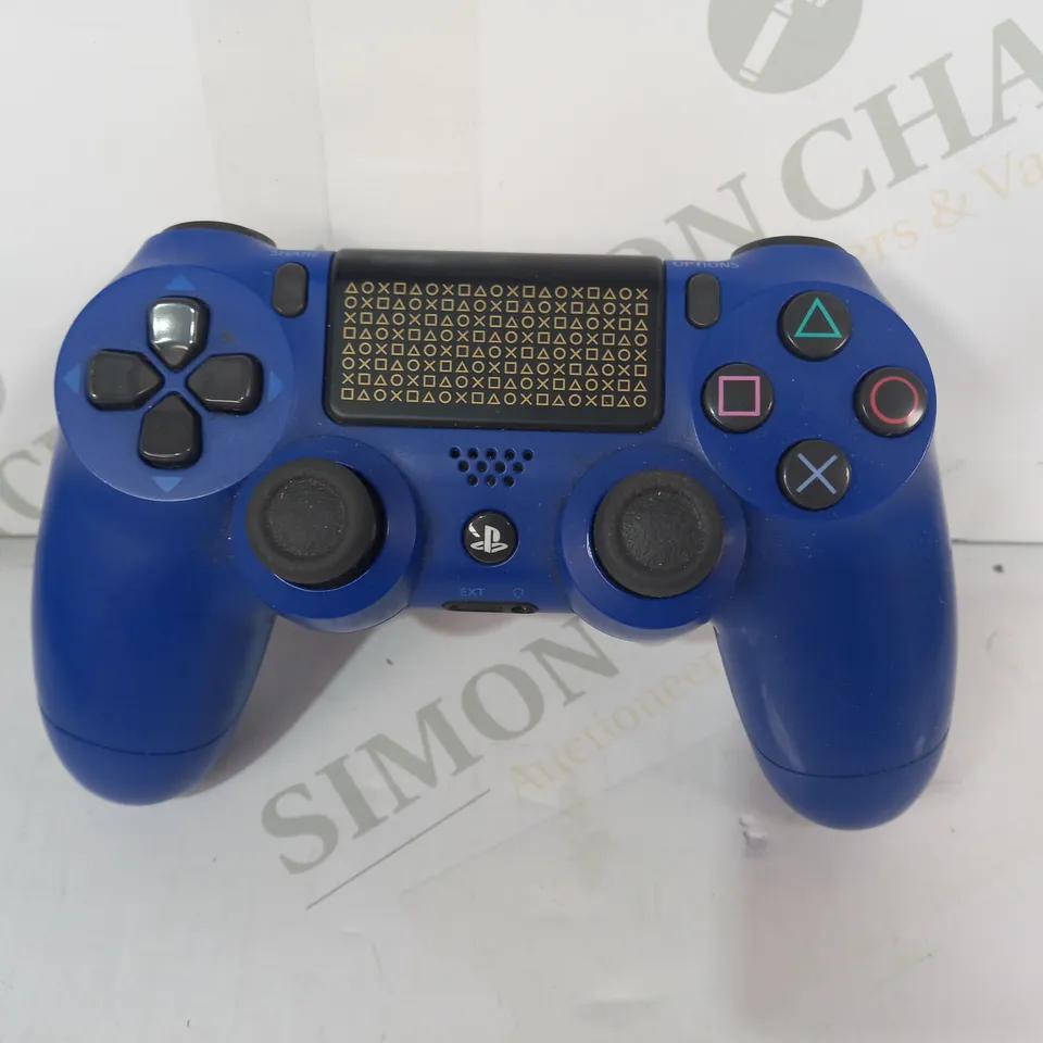 SONY CUH-ZCT2E DUALSHOCK 4 WIRELESS CONTROLLER IN BLUE