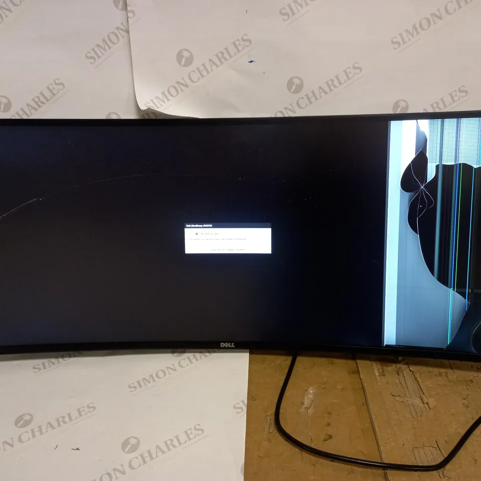 DELL ULTRASHARP U3417W CURVED MONITOR, 34”, BLACK (COLLECTION ONLY)