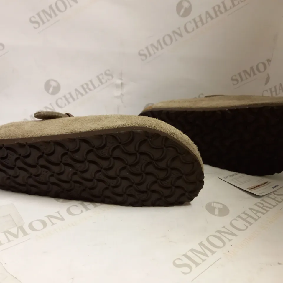 BIRKENSTOCK BOSTON BS TAUPE SIZE 36 