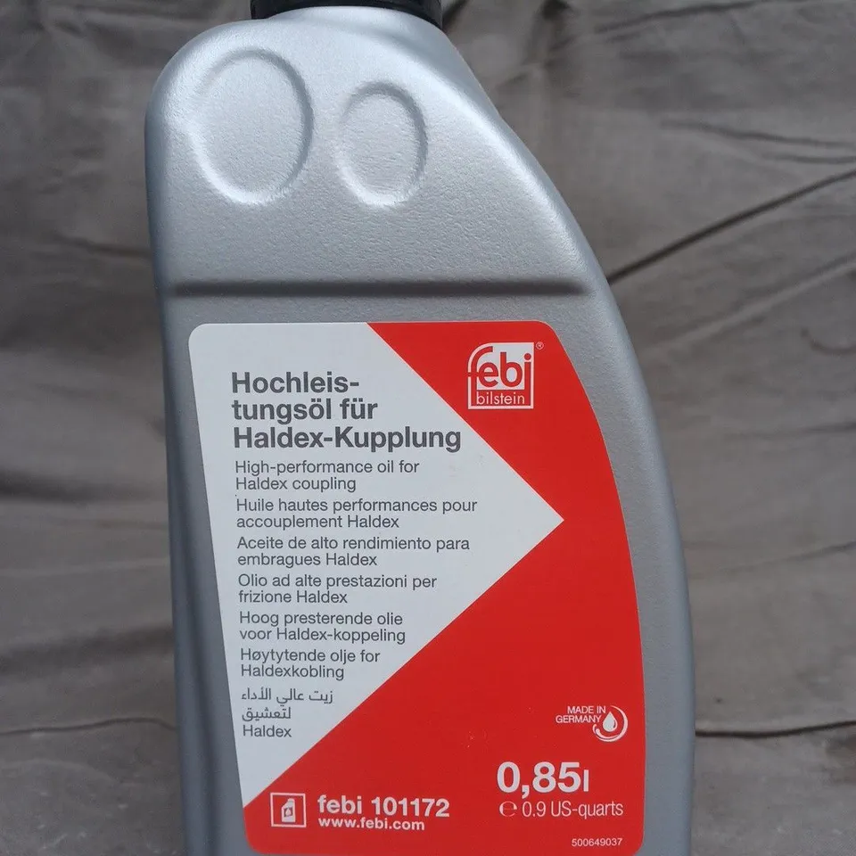 FEBI BLISTEIN 101172 OIL