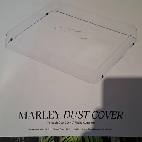 APPROXIMATELY 15 BOXED MARLEY TURNTABLE DUST COVERS