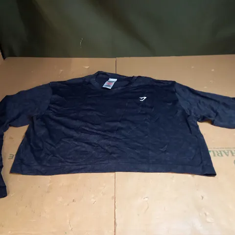 GYMSHARK CROPPED TRAINING TOP SIZE UNSPECIFIED