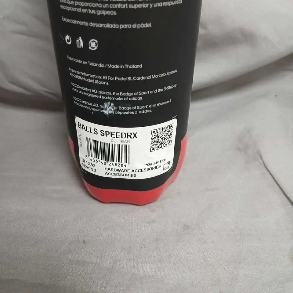 ADIDAS SPEED RX SET OF THREE TENNIS BALLS