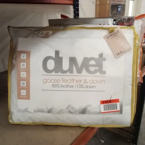 BAGGED THE NIGHT RANGE GOOSE FEATHER & DOWN DUVET - 13.5 TOG