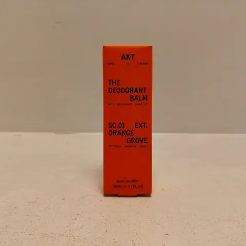 AKT THE DEODORANT BALM SC.01 EXT ORANGE GROVE (50ML)