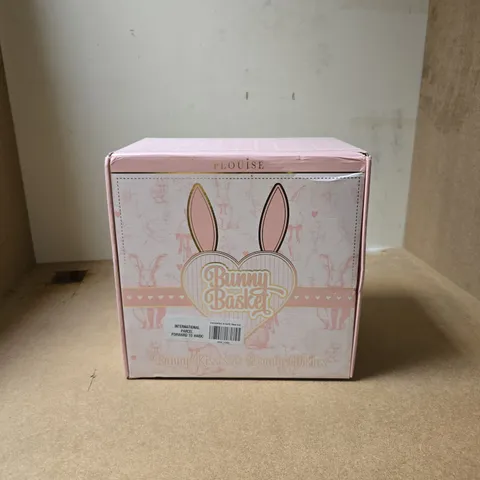 BOXED PLOUISE BUNNY BASKET COSMETICS BOX 