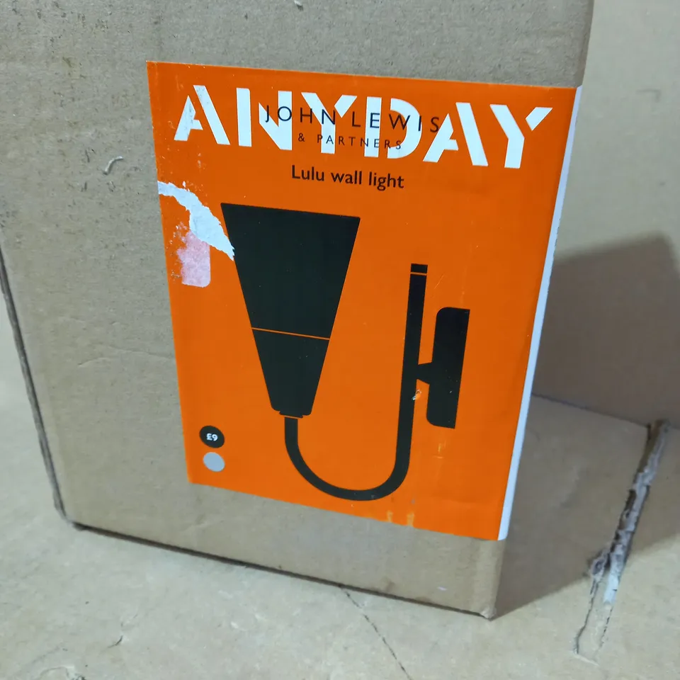 JOHN LEWIS ANYDAY LULU WALL LIGHT 