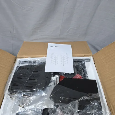 END TABLES – FLAT-PACK, BOXED PAIR