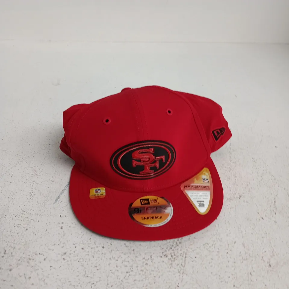 NEW ERA NFL SAN FRANCISCO 49ERS CAP – RED