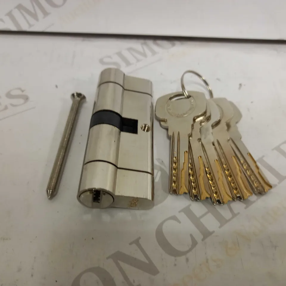 YALE 10-2172-4040-00-2201 YC2100 DB 40X40 NI CYLINDER LOCK 40 X 40 MM FOR EXTERIOR ENTRANCE DOOR