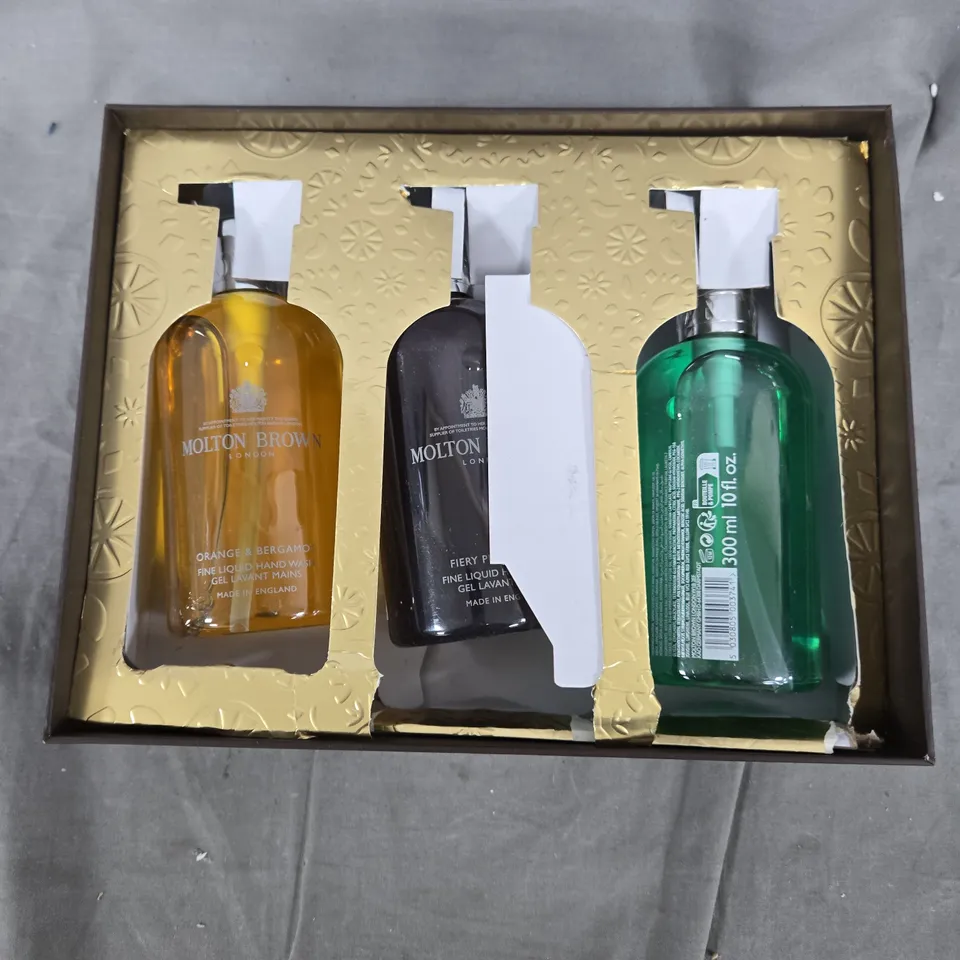MOLTON BROWN LIQUID HANDWASH SET
