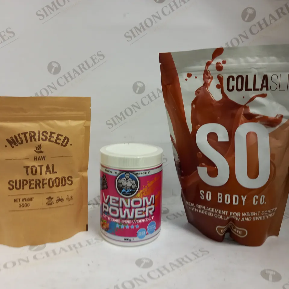 LOT OF APPROXIMATELY 3KG MEAL REPLACEMENTS & SUPPLEMENTS