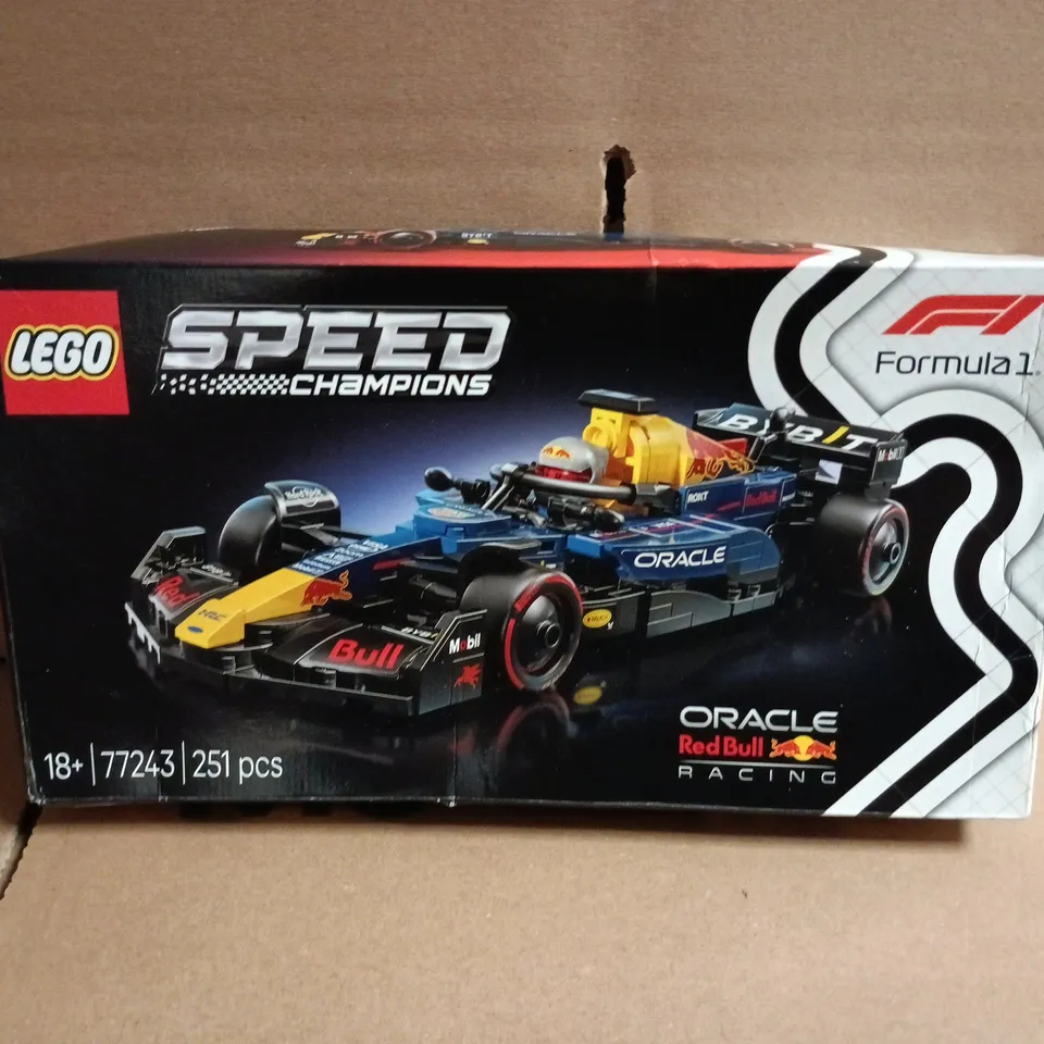 LEGO SPEED CHAMPIONS FORMULA 1 ORACLE RED BULL RACING CAR SET 77243 - 251 PIECES