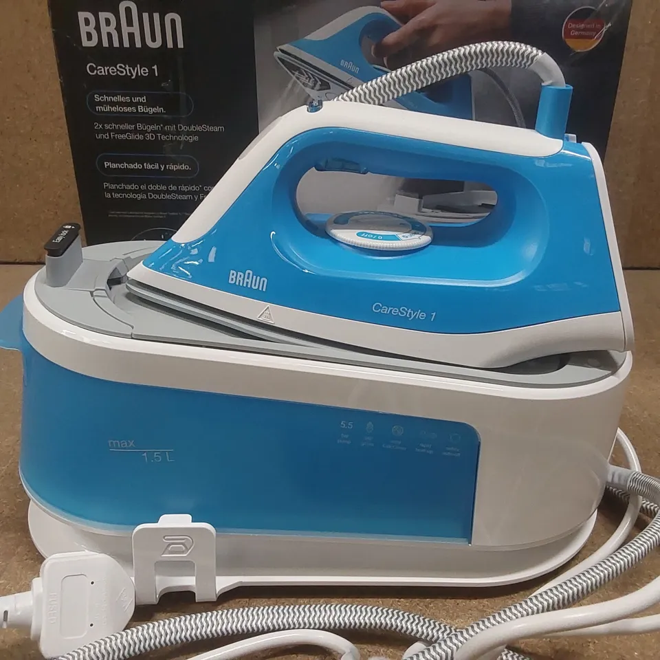 BOXED BRAUN IS1012 CARESTYLE 1 IRON