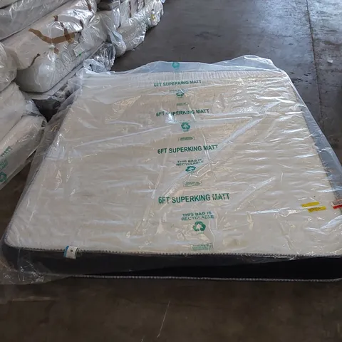 QUALITY BAGGED CLEATON 21cm MEMORY FOAM 6' SUPERKING MATTRESS