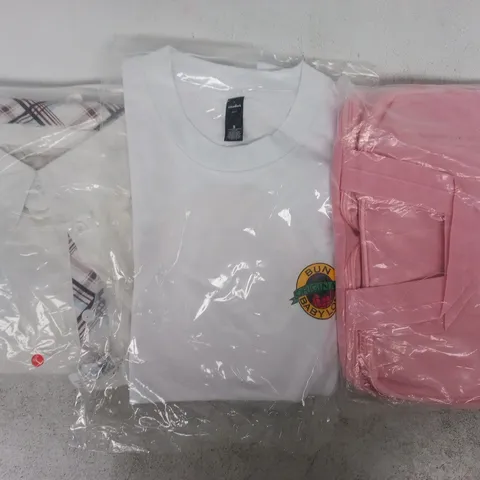 APPROXIMATELY 20 ASSORTED CLOTHING AND FASHION PRODUCTS IN VARIOUS STYLES AND SIZES - COLLECTION ONLY