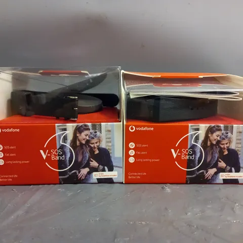 LARGE QUANTITY OF VODAFONE V-SOS BANDS