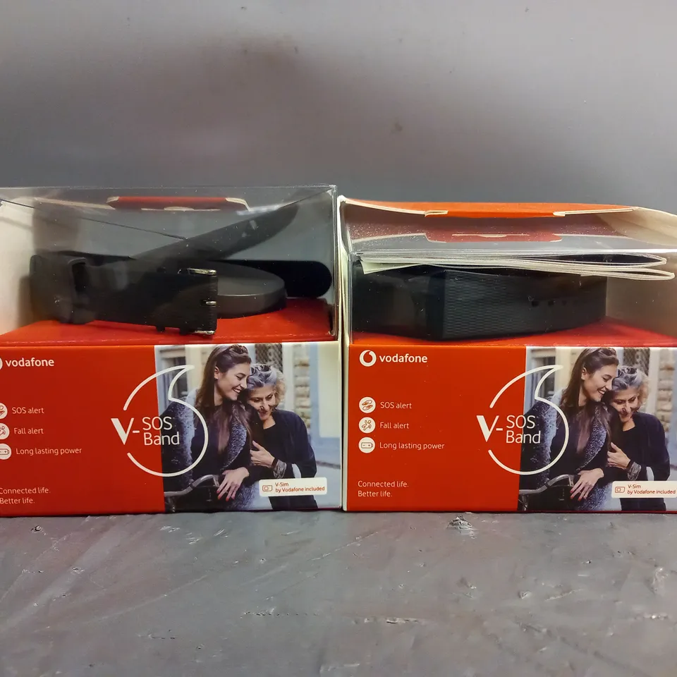 LARGE QUANTITY OF VODAFONE V-SOS BANDS