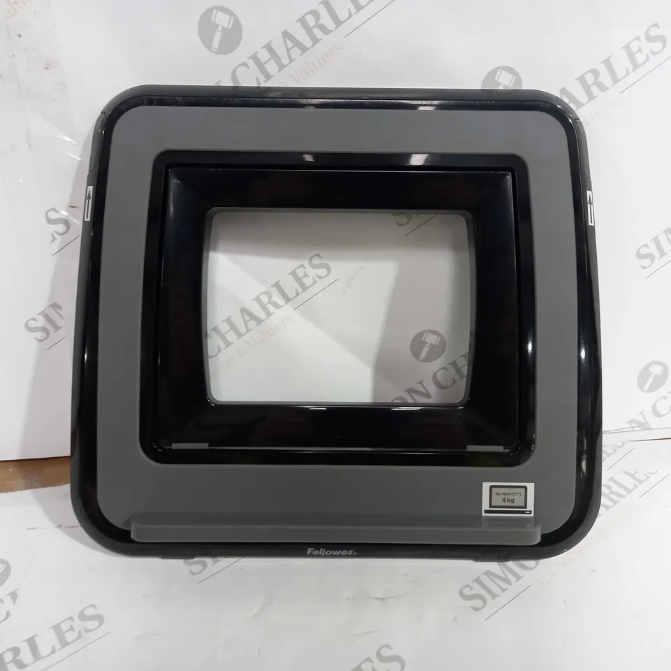 BOXED FELLOWES I-SPIRE SERIES LAPTOP QUICK LIFT STAND IN BLACK