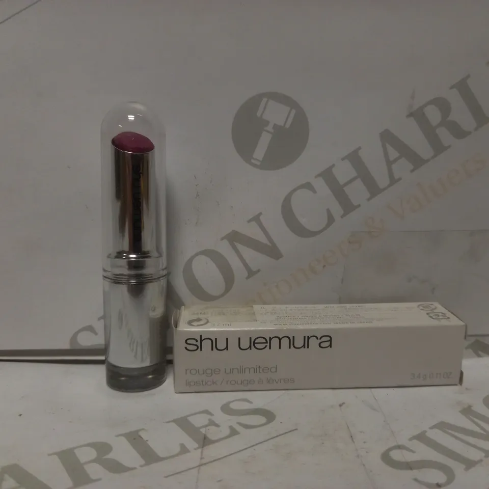 BOX OF APPROX 10 SHU UEMURA ROUGE UNLIMITED LIPSTICK