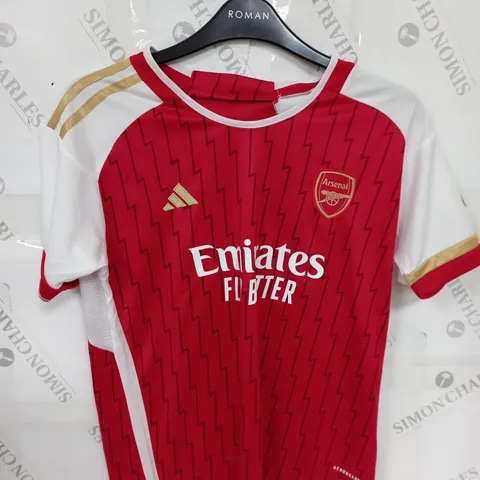 ARSENAL FC HOME KIT WITH ODEGAARD SIZE 26
