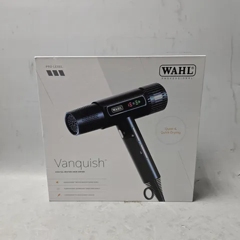 BOXED WAHL VANQUISH DIGITAL MOTOR HAIR DRYER