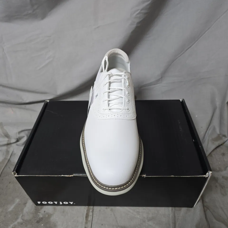FOOTJOY WHITE GOLF SHOES BOXED SIZE 9