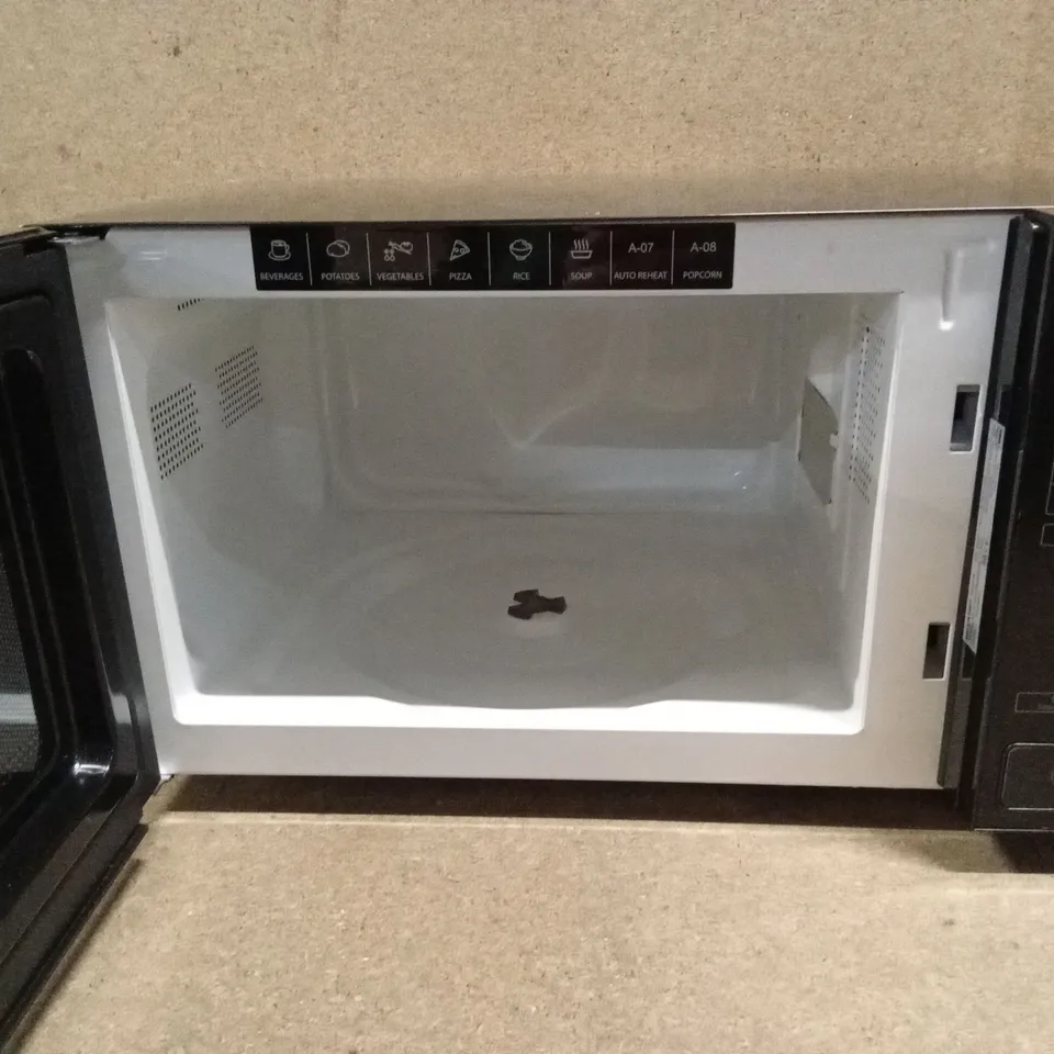 BOXED SHARP RBS232TB 23 LITRE MICROWAVE - BLACK GLASS