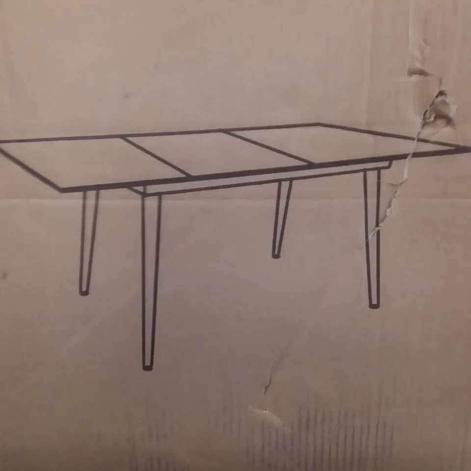BOXED DINING TABLE 1280×880×150MM