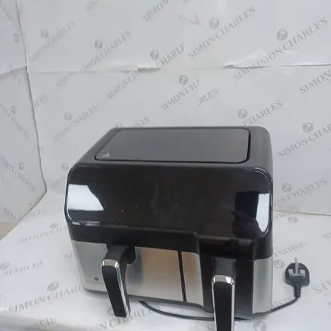BOXED COOK'S ESSENTIALS 7.7L DUAL AIR FRYER 